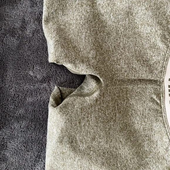 GYMSHARK | Flex Mid-Rise Leggings - Khaki - Picture 5 of 6